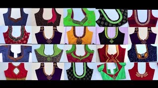 Blouse designs  Rethna stitching class blouse collections  Latest blouse neck designs [upl. by Alliuqet]