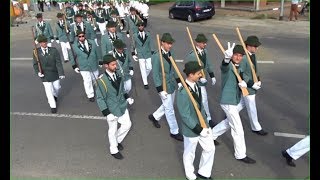 Pesch 2018 Schützenfest Aufmarsch zur Parade [upl. by Amalburga441]