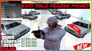 NEW EASY SOLO FROZEN MONEY GLITCH PS4PS5 [upl. by Annaor]