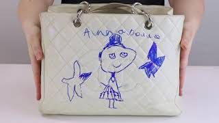 Daughter Doodles on £2000 Chanel Tote [upl. by Pardoes97]