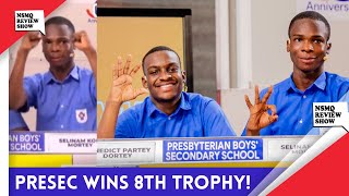 THIS IS HOW PRESEC LEGON WON THEIR 8th NSMQ 2023 TROPHY AGAINST ACHIMOTA SCHOOL OPOKU WARE SCHOOL [upl. by Liarret495]