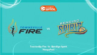 Hoopsfest 2024 WNBL Preseason Tournament Bendigo Spirit v Townsville Fire [upl. by Oirasor]