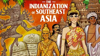 How an Indian Merchant Became Cambodias First King a Story of Indianization [upl. by Inafets]