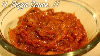 Indian Style Pizza Sauce Recipe  Italian sauce with Indian twist [upl. by Aldwon]