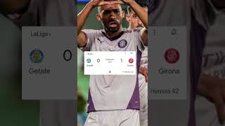 getafe 01 gironafc laliga gol de yangelherrera venex [upl. by Danielle]