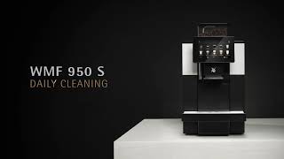 WMF 950 S EN Daily cleaning of your coffee machine [upl. by Norrehc147]