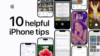 10 helpful iPhone tips  Apple Support [upl. by Tranquada]