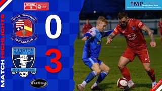 Winterton Rangers 0 Dunston UTS 3  Pitching In Northern Premier League Highlights [upl. by Eeuqram]