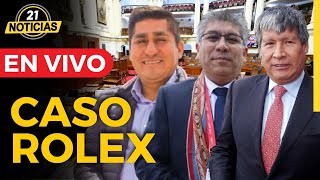 🔴EnVIVO CASO ROLEX Gobernadores de AYACUCHO JUNÍN Y CUSCO responden en COMISIÓN DE FISCALIZACIÓN [upl. by Ralyks]