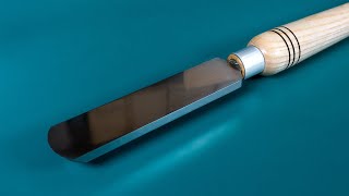 Making Woodturning Big Scraper Tool with HSShigh speed steel [upl. by Pammie679]