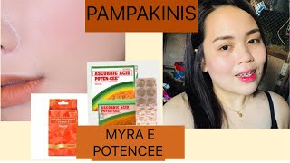 MYRA E  POTENCEE with COLLAGEN PAMPAKINIS NG SKIN2020 [upl. by Tahmosh]