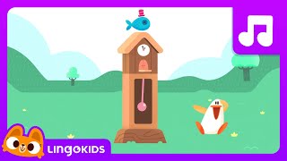 HICKORY DICKORY DOCK 🎵🕰️🐟 Best Nursery Rhymes for Kids  Lingokids [upl. by Ejrog]