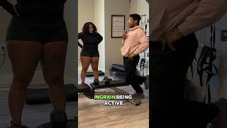 Staying active isnt just about hitting the gymfitness fitness mobility workout fatloss curvy [upl. by Ynneh]