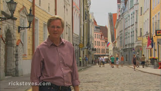 Tallinn Estonia Two Medieval Towns  Rick Steves’ Europe Travel Guide  Travel Bite [upl. by Airot]