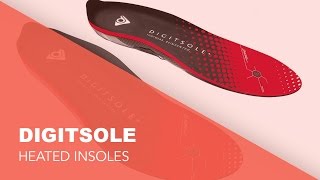 Digitsole – Heated Smart Insoles  GadgetFlow Showcase CES2017 [upl. by Dnalon542]