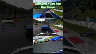 When 7 Cars Enter a Corner and Somehow Survive GT7 granturismo7 [upl. by Kcirdneked]