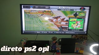 Jogando Direto Console PS2 OPL playstation retrogaming [upl. by Sethi]