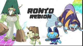 Complete Fakedex  Ronto Fakemon Region Gen 10 Pokemon Inspiration [upl. by Tildy112]