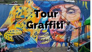 🏕️💥COMUNA 13 GRAFFITI TOUR  MEDELLÍN 2022 🏕️💥 [upl. by Hakan]