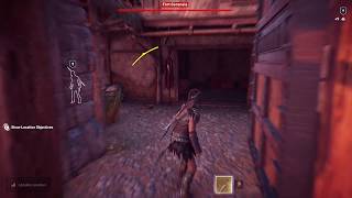 Assassins Creed Odyssey  Fort Graneia Location Objectives [upl. by Libb]