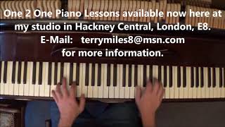 VITAL BOOGIE WOOGIE PIANO TUTORIAL BY TERRY MILES [upl. by Byrne]