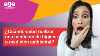 ⚪️Cuando debo REALIZAR MEDICION AMBIENTAL o medición de HIGIENE⚪️ [upl. by Betti]