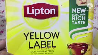 LIPTON YELLOW TEA  6 TEAS TO HELP YOU LOSE WEIGHT TEA GOOD FOR YOU HEALHT BENEFITS CLEANSING [upl. by Millur]