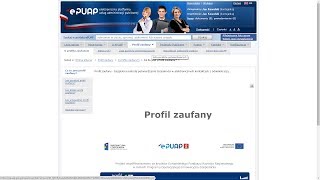 Jak założyć profil zaufany na ePUAP [upl. by Cassandra]