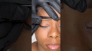 Fastpainless hair removal  IG thebrowandlashstudio browmapping browtutorial hairremoval brows [upl. by Moir]