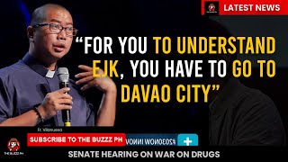 For you to understand EJK go to Davao City Fr Villanueva on War on drugs [upl. by Dabney]