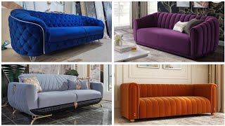 Modern Sofa Colour Combination For Living Room 2024  Latest Sofa Designs furniture design home [upl. by Boelter]