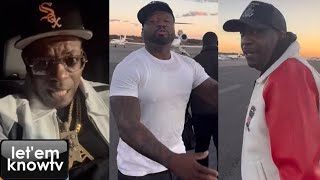 Uncle Murda Shows How He Is Living With 50Cent amp Tony Yayo Says They Travel Different😂 [upl. by Cromwell]