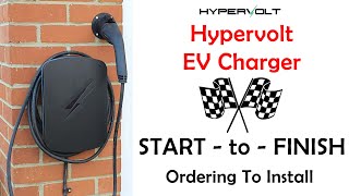 Hypervolt EV Charger Install from Start to Finish Ordering to Install [upl. by Nnairahs]