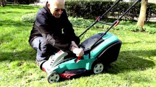 Bosch ROTAK 43 Li ErgoFlex Cordless Lawn Mower  FIRST LOOK [upl. by Ancalin]