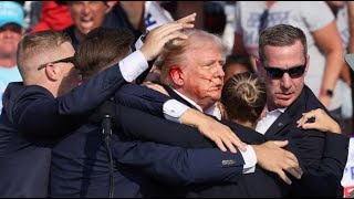 How Donald Trump survived assassination attempt Moments before and to the rescue on camera [upl. by Eittik]