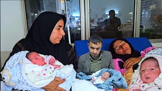 Mirza and Tajmas Joy Welcoming Their Beautiful New 👶 Member in the Hospital Birth Documentary [upl. by Agripina]