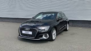 Brand New Audi A3 14 TFSIe 40 Sport Sportback S Tronic 13 kWh  Stoke Audi [upl. by Dowd961]