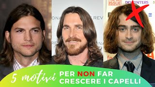 5 Motivi Per NON Far Crescere i Capelli  Capelli Lunghi Uomo [upl. by Bonnibelle]