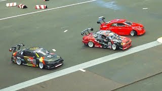 STUNNING RC SCALE DRIFT CAR RACE MODELS IN ACTION  Fair Erfurt Germany 2017 [upl. by Opportuna]