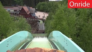 Freizeitpark Plohn  Wildwasserbahn  Onride POV  Camcorder Footage [upl. by Root801]