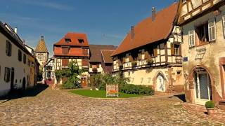 BERGHEIM  Alsace  VILLES ET VILLAGES DE FRANCE [upl. by Alvin118]