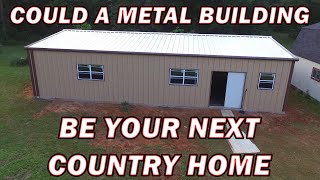 A Metal Building Could Be Your Next Country Home [upl. by Atinav]