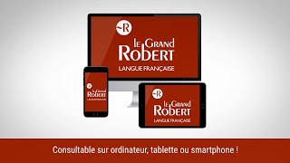 Le Grand Robert de la langue française  Le plus grand dictionnaire numérique [upl. by Annig]