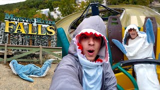 There’s Sharks in Mystic River Falls at Silver Dollar City [upl. by Darice]