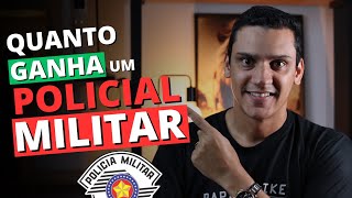 🚔 Quanto GANHA um POLICIAL MILITAR em 2024 Concurso Soldado PMSP 2024 por Leandro Fajan [upl. by Filide547]