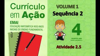 EMAI 4° ano Vol 1 Sequência 2  Atividade 25 [upl. by Poole383]