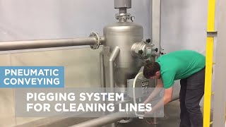 Pigging System for Cleaning Pneumatic Conveying Line [upl. by Teddi452]