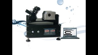 spinning drop interfacial tensiometer model TX500C [upl. by Aerehs]