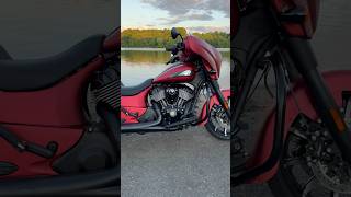 2024 Indian Chieftain Dark Horse Sunset Red Smoke [upl. by Jourdain]