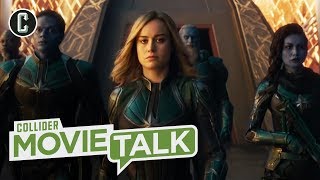 Captain Marvel Trailer Further Reveals Brie Larson’s Powerful Superhero  Movie Talk [upl. by Olegnaleahcim130]